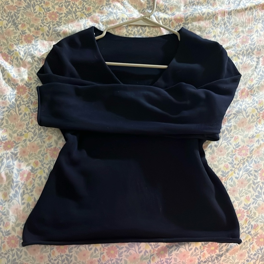 Brandy long sleeve crop top